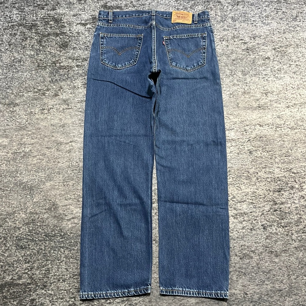 Vintage Levi's 505 Jeans Mens‎ 36x30 Blue Denim Straight Leg 90s